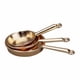 thumbnail image 5 of 3x Dollhouse Kitchen Cookware Set Miniaturas Metal Pans Para Diorama Dollhouse Oro, 5 of 5