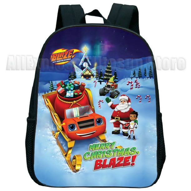 Blaze and the Monster Machines Backpack Children Toddler Kindergarten Bookbags Kawaii Boys Girls Kids Cartoon School Bags