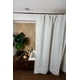 thumbnail image 2 of Pack 2 Cortinas Baño Bordada 180x180 Con Ojales Lineas, 2 of 3