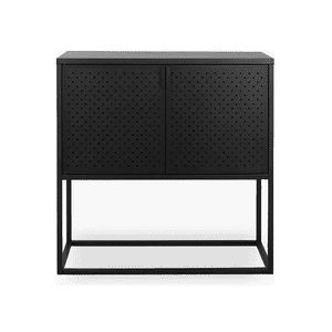 Genérico - Arrimo Medio Newton, 2 Puertas, Color Negro, Formato