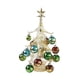 thumbnail image 2 of Figuras En Miniatura De Adorno De árbol De Navidad De Vidrio Para Escritorio De Fiesta Interior, 2 of 5