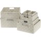 thumbnail image 1 of Set de 7 Canastas Organizadoras Sorbus Beige con Manijas, 1 of 3