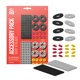 thumbnail image 1 of Paquete de accesorios PLUS PLUS: 2 placas base, 8 ruedas, coche, avión y tren, 1 of 5