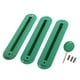 thumbnail image 3 of 3 Sets Tri Box Surfing SUP Surfboard Fin Plug Set Con Tornillo Verde, 3 of 5