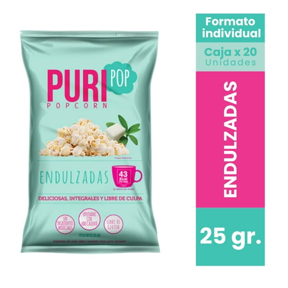 Puripop Endulzadas 25grs.