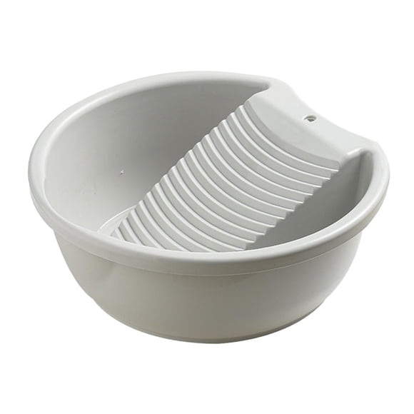 Cuenca de la tabla de lavar, bañera de lavandería, ropa fácil de lavar, ropa, tablero de lavado manual, bañera de lavado para ropa interior, al aire l gris