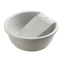 Magideal - Cuenca De La Tabla De Lavar, Bañera De Lavandería, Ropa Fácil De Lavar, Ropa, Tablero De Lavado Manual, Bañera De Lavado Para Ropa Interior, Al Aire L Gris