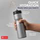 thumbnail image 2 of Botella 50 Strong 620 ml (6 unidades) plateada sin BPA, 2 of 9