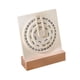 thumbnail image 4 of Calendario Perpetuo Circular De Madera, Cartel De Calendario De Madera Para Oficina, 4 of 5