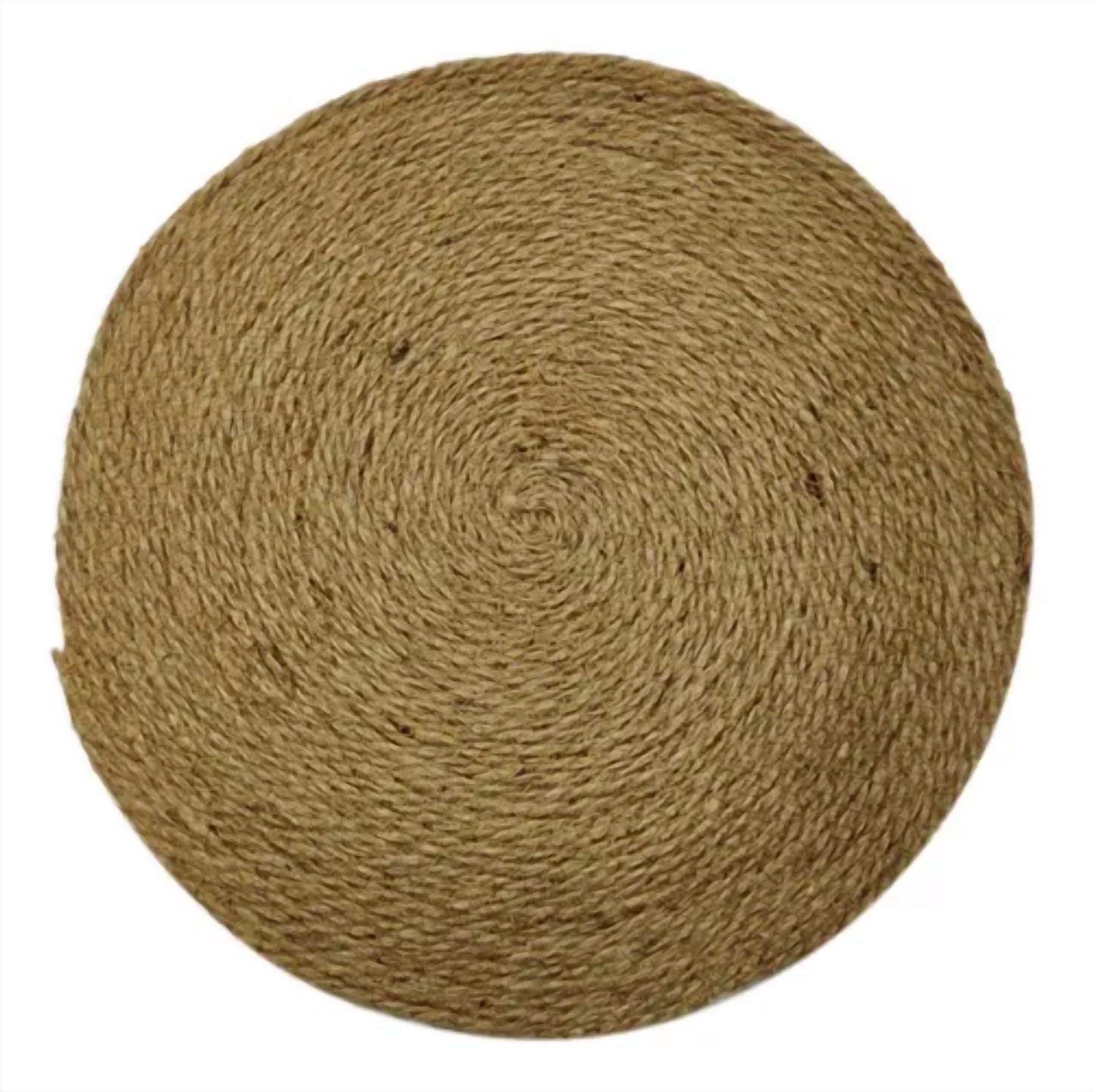 Genérico - Individuales Yute Rústico Marrón 30Cm