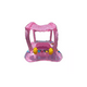 thumbnail image 2 of Flotador inflable niños con techo bebés piscina verano rosado, 2 of 3