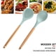 thumbnail image 5 of Juego de utensilios de cocina de 2 piezas, de madera, fáciles de limpiar, antiadherentes., 5 of 5