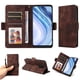thumbnail image 1 of Carcasa FOXDOCK Xiaomi Redmi Note 9 Pro 4G de cuero PU, diseño acolchado clásico, protección contra caídas y rayones, 1 of 5