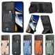 thumbnail image 2 of Funda Resistente para Xiaomi Poco X4 Pro 5G con Tarjetero y Soporte, Diseño Magnético Negro, 2 of 5