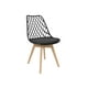 thumbnail image 1 of Silla Tulip Acolchada Mesh Negro, 1 of 3