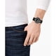 thumbnail image 2 of Reloj Seiko SRPD95 para hombre con esfera negra con bisel y correa negros, 2 of 4