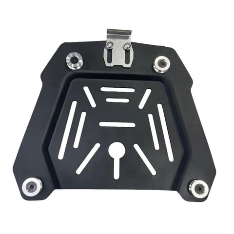 Ioensy - Base De Montaje Para Caja Trasera De Motocicleta, Accesorios Resistentes, Soporte De Placa Para Caja Superior Trasera, Compatible Con Modelos De 36 A 45 Litros