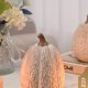 thumbnail image 4 of Decoración de Calabaza AOMOONOA de Resina Marrón y Blanca 11x10 cm, 4 of 9