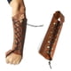 thumbnail image 2 of Protector de brazo de cuero sintético para tiro con arco, protector de mano, soporte para arco largo, caza, tiro con arco y flecha, equipo de tiro con arco para exteriores., 2 of 8