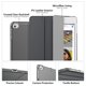 thumbnail image 4 of Funda MoKo para iPad Mini 5 2019/Mini 4 2015 con soporte gris espacial, 4 of 9