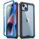 thumbnail image 1 of Funda Poetic Guardian para iPhone 14 Plus de 6.7 pulgadas, azul/transparente, 1 of 6