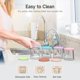 thumbnail image 4 of Tapa de silicona SOPHICO 5 oz para frasco Oui, con etiquetas – juego de 12, 4 of 6