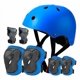 thumbnail image 1 of Set Protecciones Y Casco Niño Niña Para Patines Bicicleta CASCO AZUL CODERA LArge, 1 of 3
