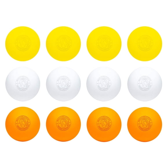 Pelotas de lacrosse para masaje Signature Lacrosse, paquete de 12