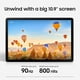 thumbnail image 2 of Tablet Samsung Galaxy Tab S10 FE 128GB WiFi 10.9 Android, 2 of 3