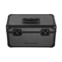 Estuche De Disco/Utilitario Odyssey Krom Negro Y Gris Para Vinilo 120 7