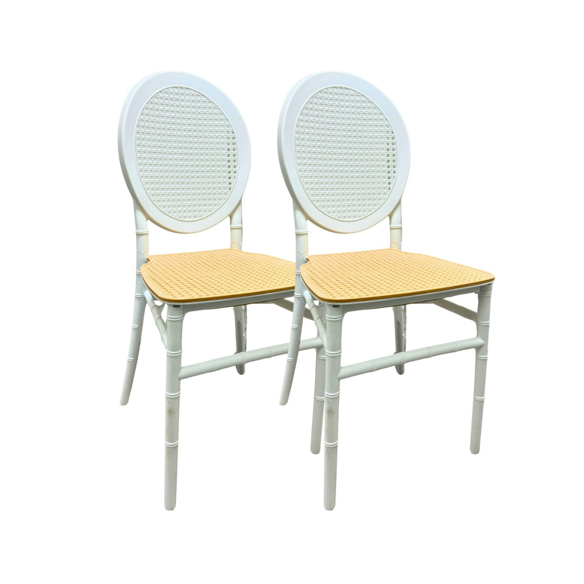 Habita2 Chile - Pack 2 Sillas Moody - Blanco