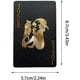 thumbnail image 1 of Baraja Naipe Carta Ingles Negras Plástica Póker Premium, 1 of 9