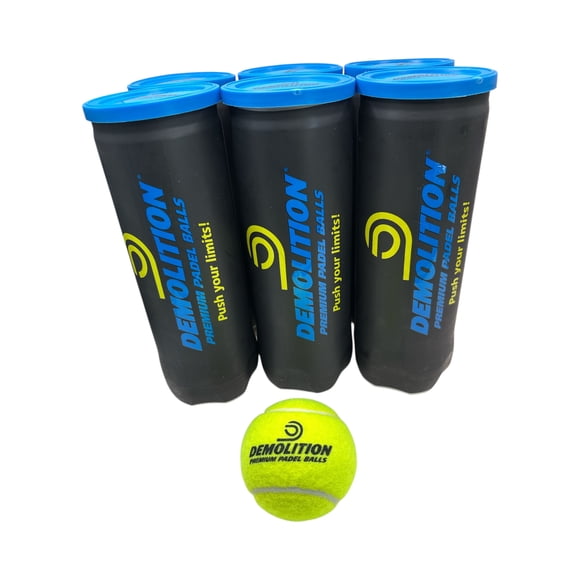 Pack De 6 Tarros De Pelotas Padel