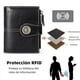 thumbnail image 4 of Cartera Para Mujer De Con Bloqueo Rfid Billetera Pequeño Con Cremallera Monedero De Dama Minimalista Tarjetero Moda De Gran Capacidad Regalos Para Chicas Y Mujeres, 4 of 6