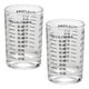 thumbnail image 1 of Taza Medidora De Vidrio, Vaso De Chupito Transparente Para Vino, Café, Negro, 1 of 3