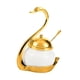 thumbnail image 3 of Contenedor De Azúcar, Bote De Porcelana, Contenedor De Especias Para Buffets De Boda De Azúcar, Oro, 3 of 5