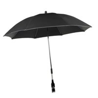 Bothyi - Universal Uv Sombrilla Sun Canopy Cochecitos Cochecito Clip En Cochecito Paraguas Negro