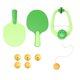 thumbnail image 4 of Tenis De Mesa Para Colgar En Interiores Para Accesorios De Entrenamiento Ocio De Mediana Edad 6 Bolas Verde, 4 of 4