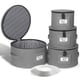 thumbnail image 1 of Contenedores de almacenamiento Kukikan Hard Shell de China, 4 piezas para 12 lugares, 1 of 8