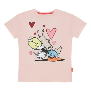 Nickelodeon - Polera Infantil Rocko Pink