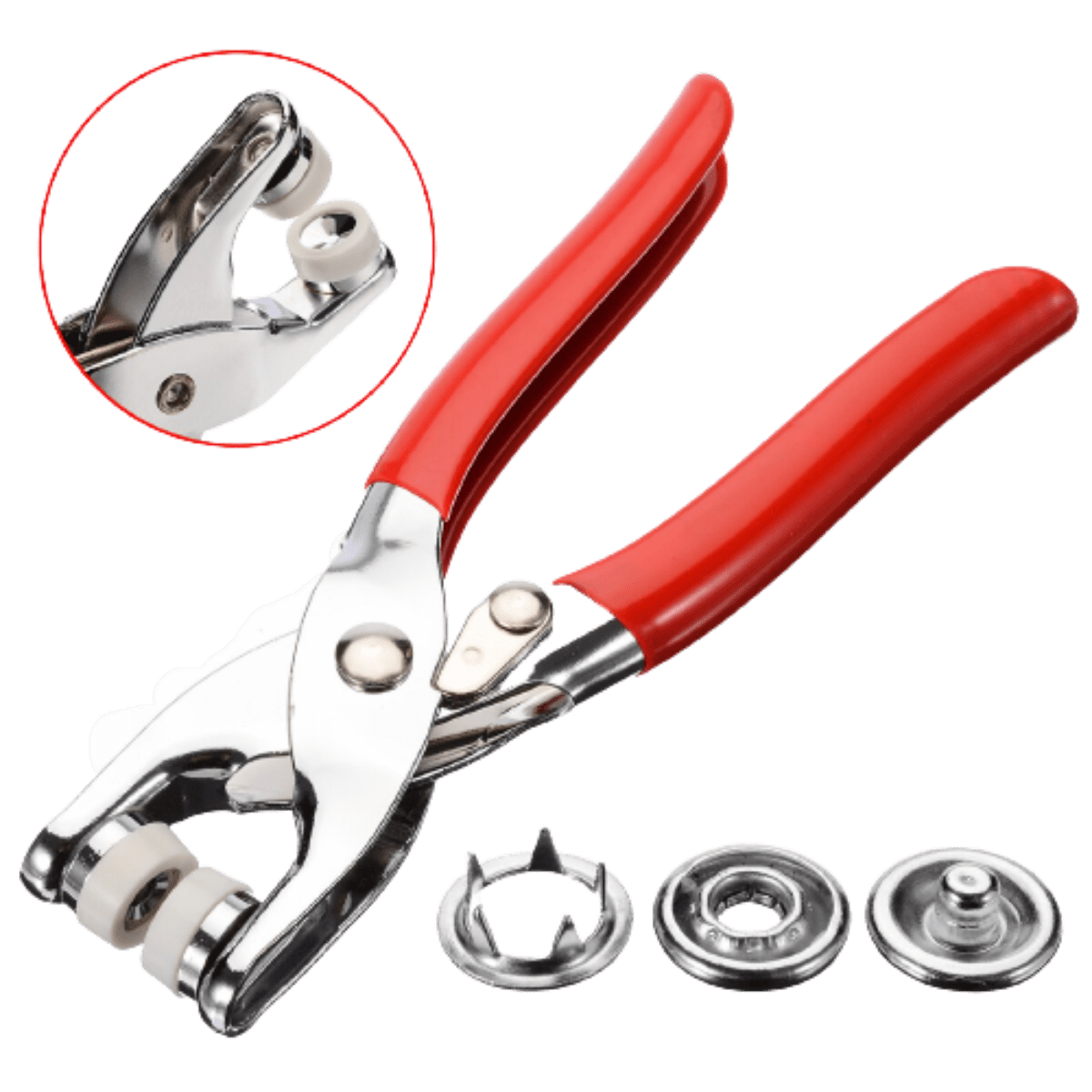 Genérica - Remachadora Para Broches Metálicos Mas 25 Broches