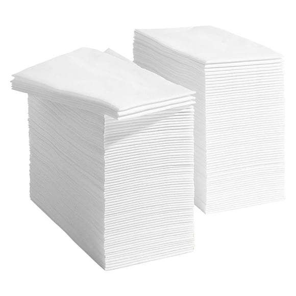 Toallas de papel desechables Prestee, 200 unidades, color blanco