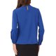 thumbnail image 3 of INSPIRE CHIC Blusa de Chifón de Otoño Invierno con Cuello Alto para Mujer, Camisa de Manga Larga Casual de Negocios S Azul Real, 3 of 6