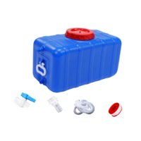 Ioensy - Tanque De Almacenamiento De Agua Para Acampar, Contenedor De Agua Portátil Para Emergencias, Viajes, Barbacoa, 50 L