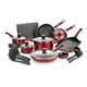 thumbnail image 1 of Juego de utensilios de cocina T-Fal Essence, antiadherente, 20 piezas, rojo, 1 of 3