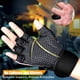 thumbnail image 3 of Guantes de levantamiento de pesas transpirables sin dedos para gimnasio, 3 of 6