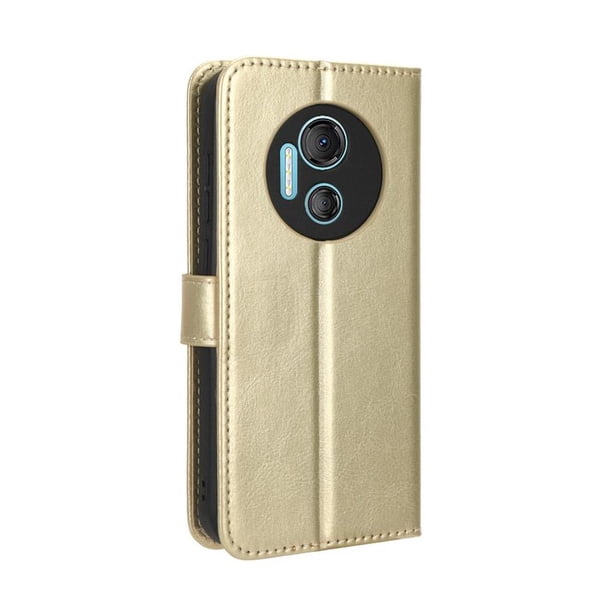 Funda tipo libro para Doogee X97/X97 Pro, cartera todo‑en‑uno, funda multifuncional con tarjetero y correa de muñeca desmontable