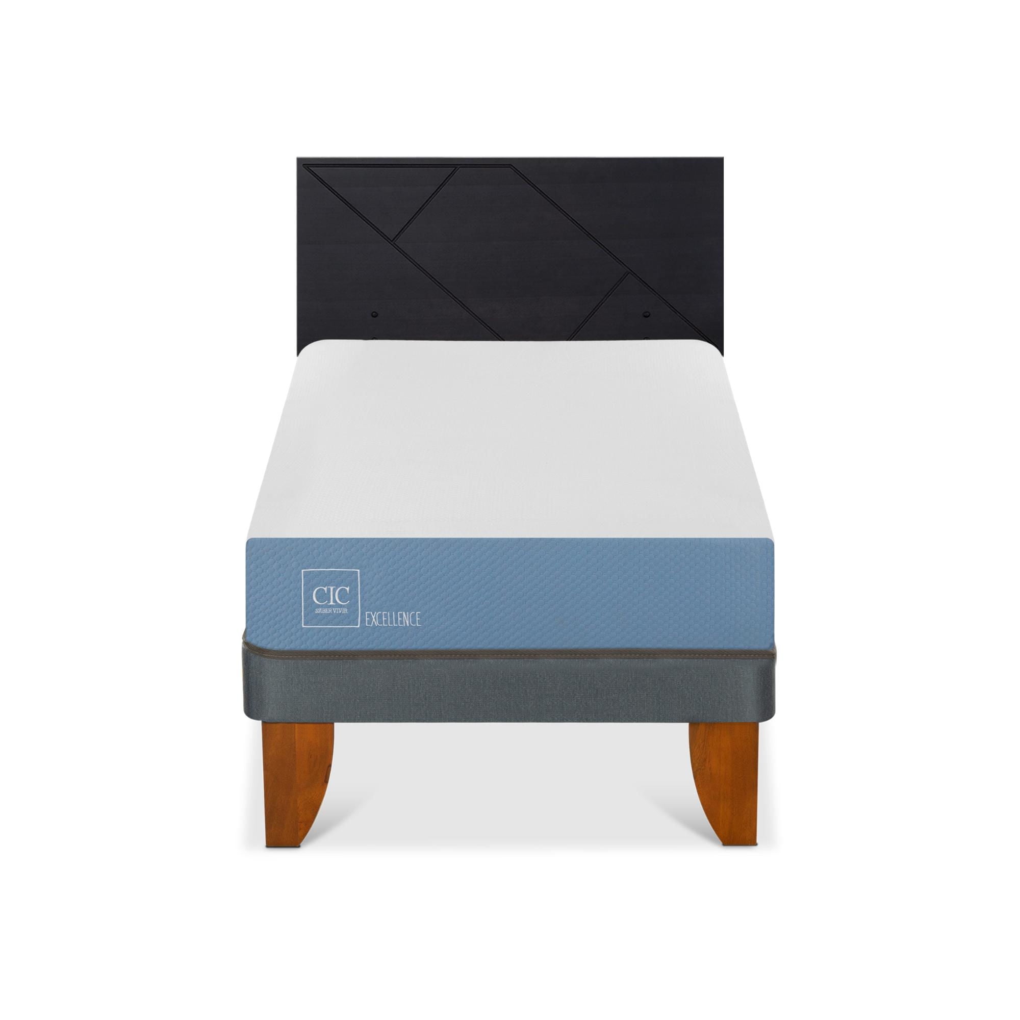 Cic - Cama Europea Excellence 1 Plaza Base Normal