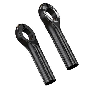 Ioensy - 2 Extremos De Manillar De Bicicleta Antideslizantes Resistentes Al Desgaste, Agarre De Mano Negro