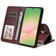 thumbnail image 3 of Funda Billetera para Samsung Galaxy A57 con Porta Tarjetas y Soporte Ajustable Marrón, 3 of 5